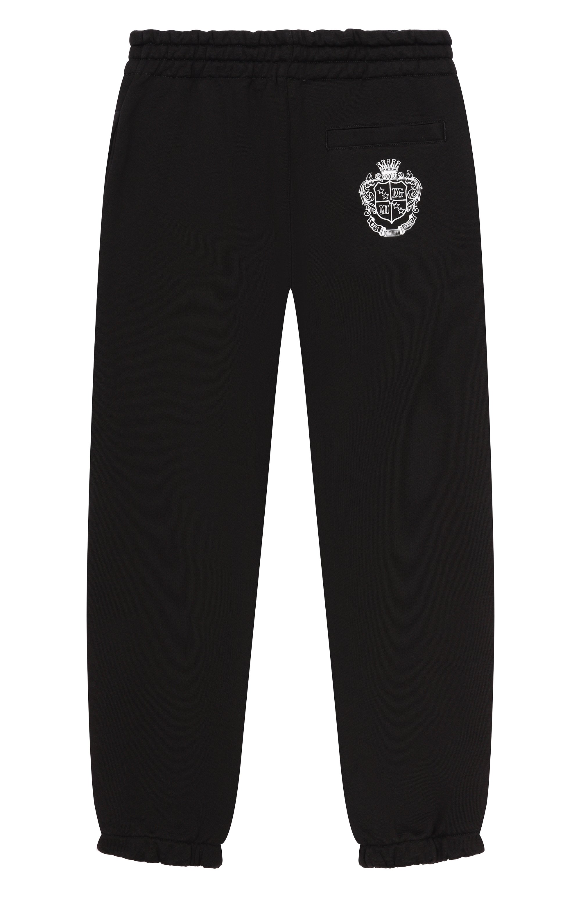 Хлопковые джоггеры DOLCE & GABBANA, арт. L4JPLE/G7PTH_001, фото 2