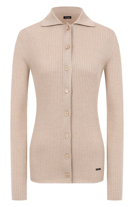 Женский кардиган из шерсти и вискозы KITON, арт. D5872402