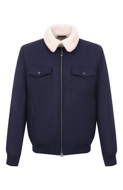 Мужской бомбер с подкладкой из овчины STEFANO RICCI, арт. M7J5300081/MA0020