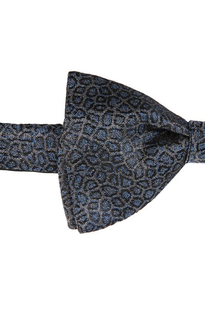 Галстук-бабочка LANVIN темно-синего цвета по цене 12250 руб., арт. 2134/B0W TIE, фото 3 Галстук-бабочка LANVIN, арт. 2134/B0W TIE, фото 3