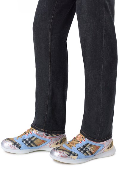 Комбинированные кроссовки matrix BURBERRY, арт. 8111731, фото 3