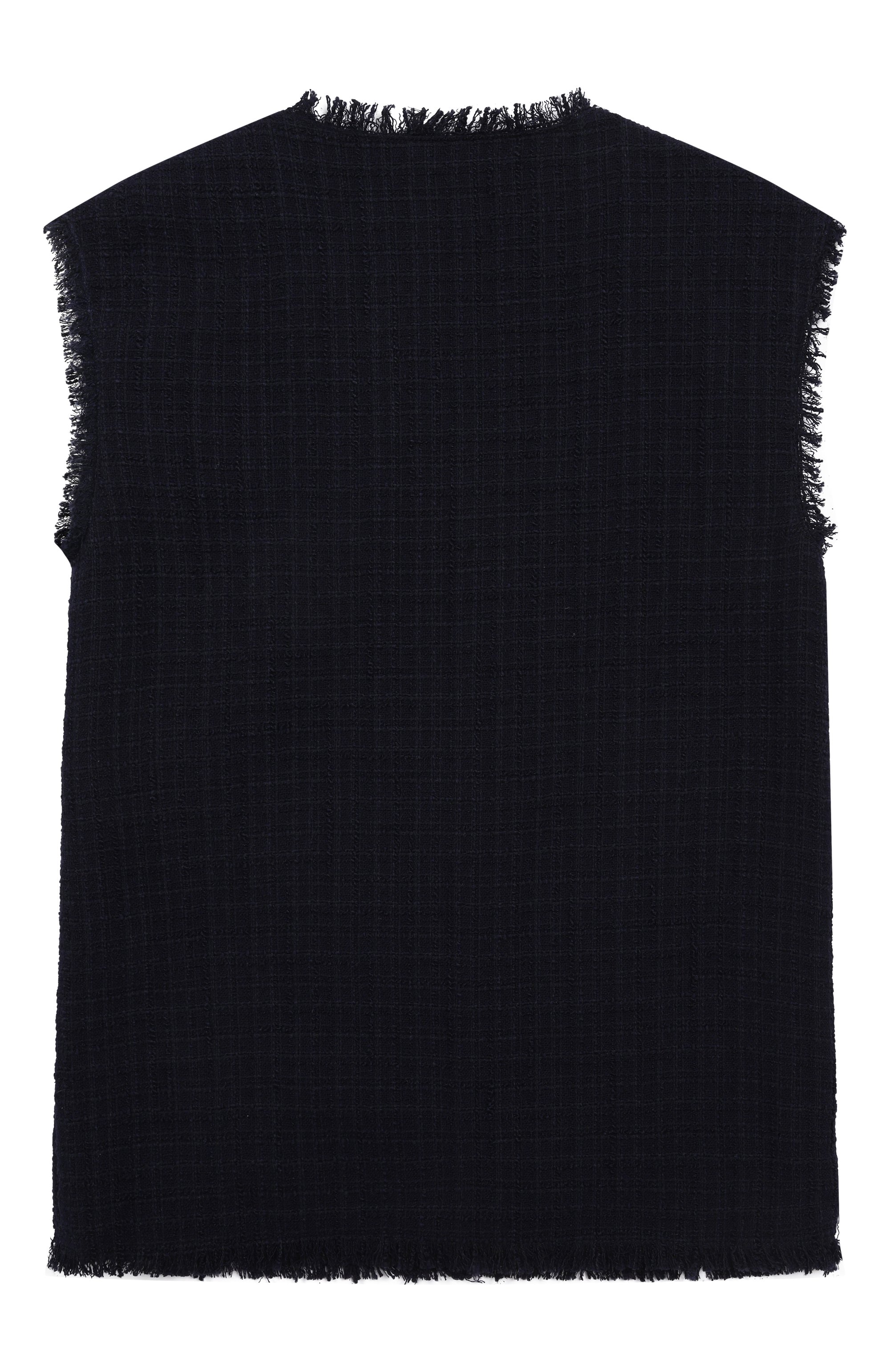 Твидовый жилет IL GUFO, арт. P25GI054C5052/10A-14A, фото 2