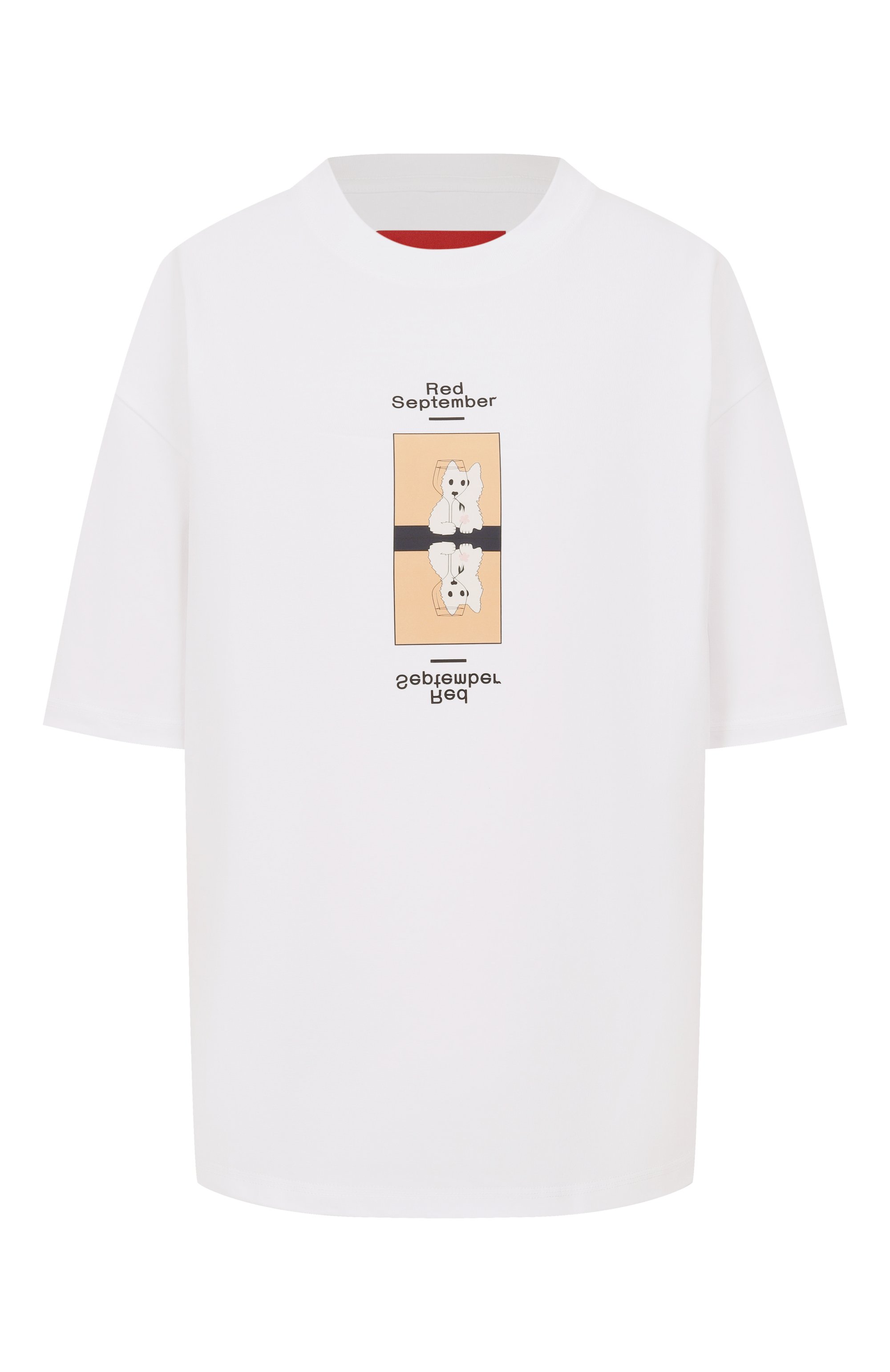 Хлопковая футболка RED SEPTEMBER, арт. 825.01.TSS17.10, фото 1