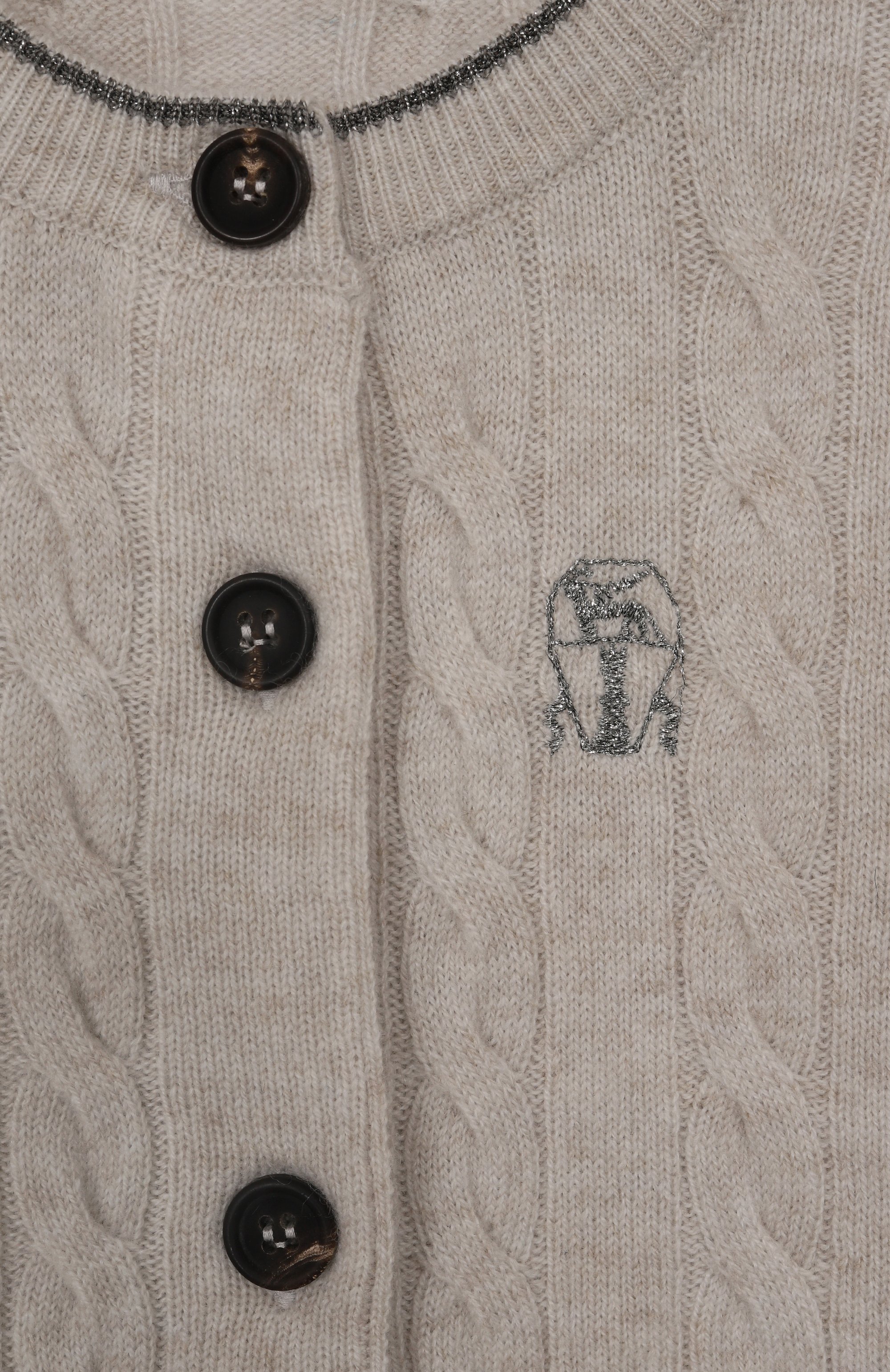 Кашемировый кардиган BRUNELLO CUCINELLI, арт. B12M16506B, фото 3