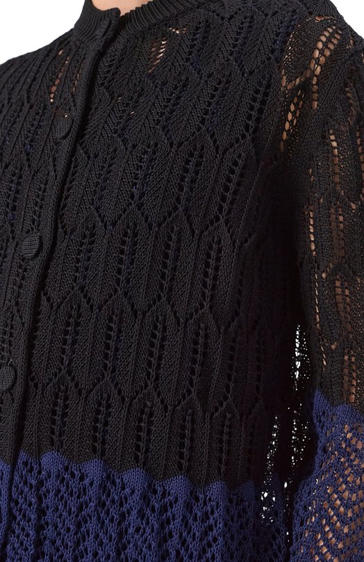 Хлопковый кардиган Jil Sander J02HP0051/J15477 Разноцветный  J02HP0051/J15477 Фото 5