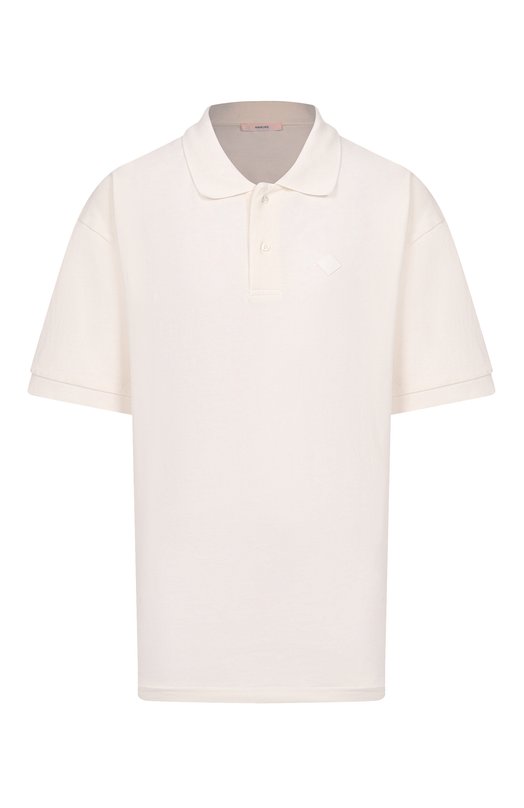 Хлопковое поло Haikure HEW54142TP003PX/LACY Белый HEW54142TP003PX/LACY