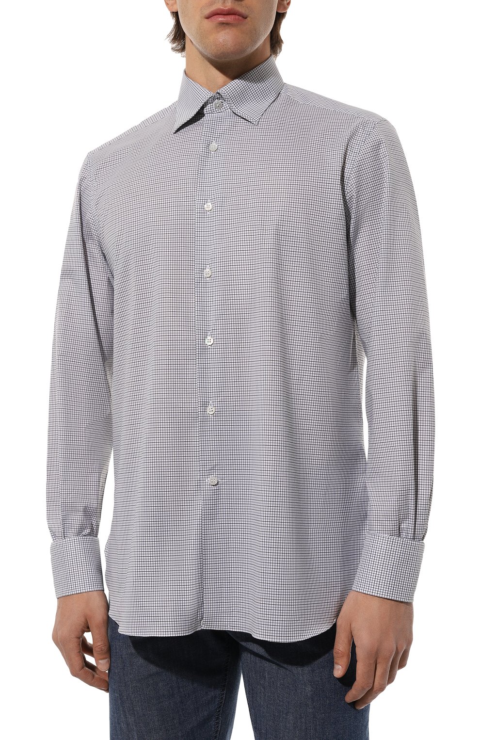 Хлопковая рубашка STEFANO RICCI, арт. MC006891/L2508, фото 3