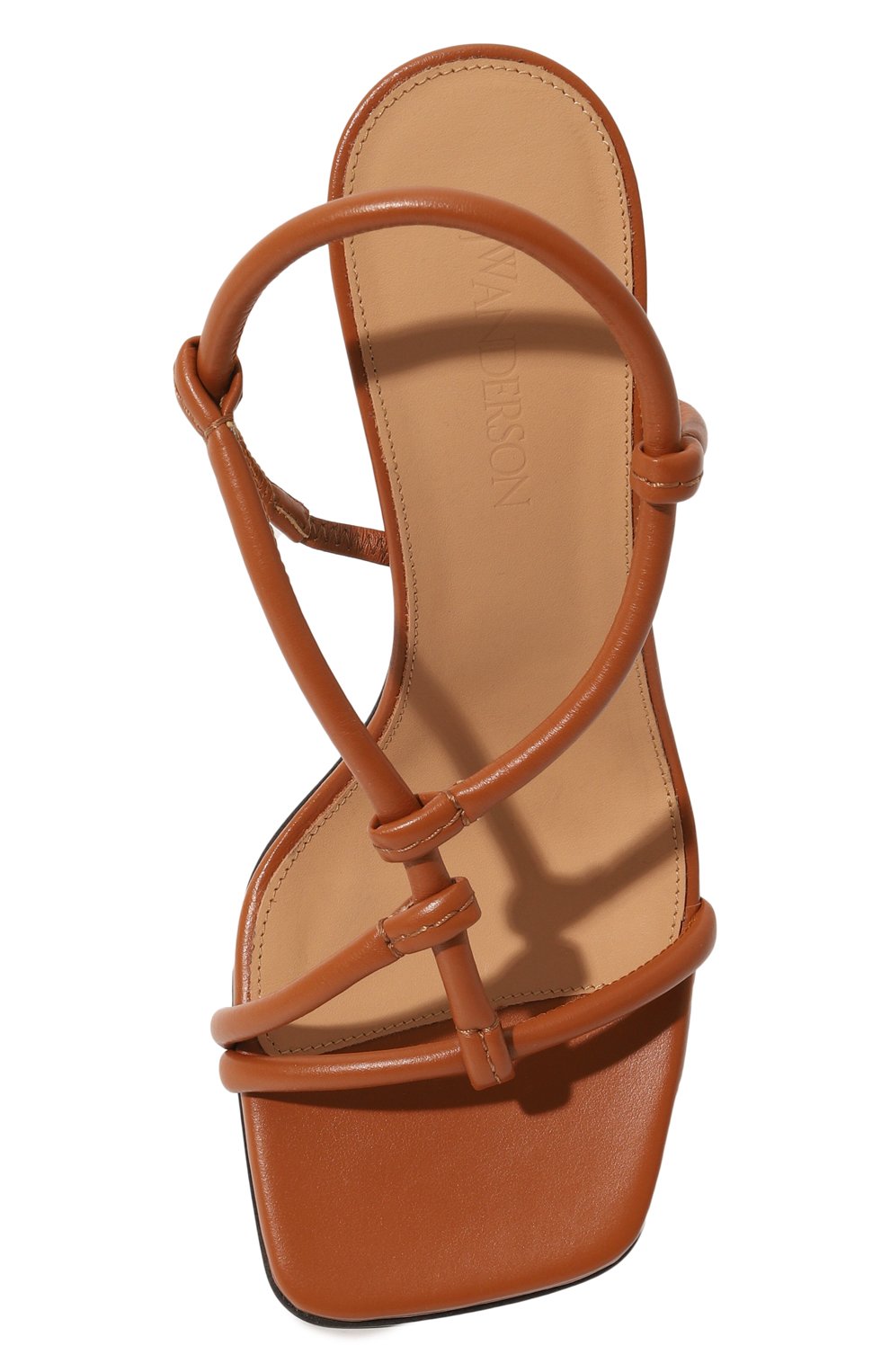 Кожаные босоножки chain JW ANDERSON, арт. ANW38105A 15111, фото 6