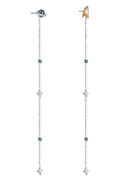 Серьги space SWAROVSKI серебряного цвета по цене 9410 руб., арт. 5447696, фото 3 Серьги space SWAROVSKI, арт. 5447696, фото 3