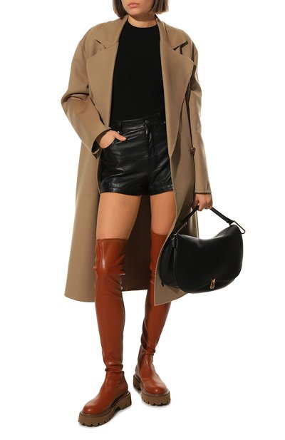 Кожаные ботфорты CASADEI коричневого цвета по цене 86800 руб., арт. 2T019Z0401NAPPL2616, фото 2 Кожаные ботфорты CASADEI, арт. 2T019Z0401NAPPL2616, фото 2