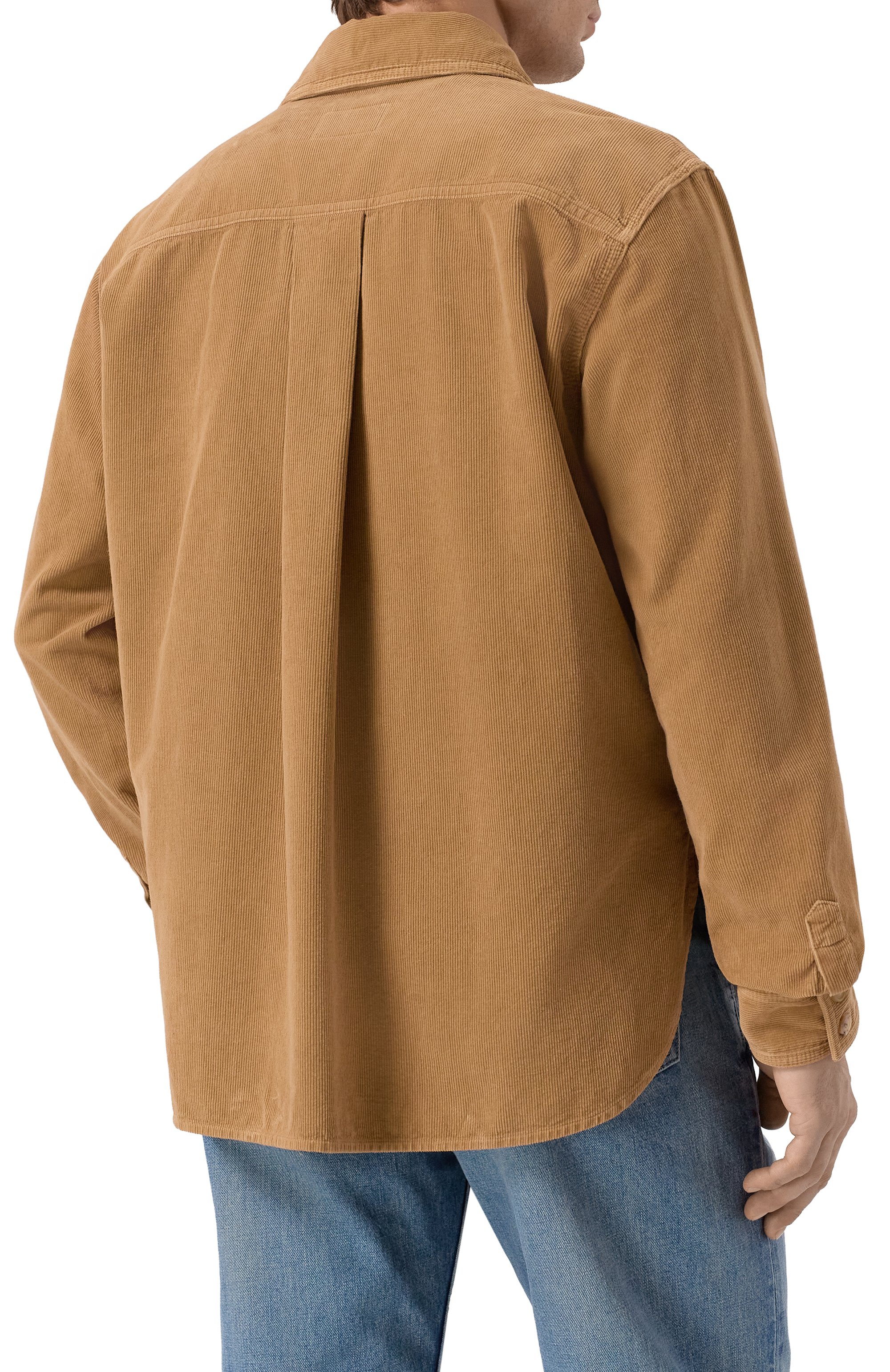 Вельветовая куртка-рубашка SAINT LAURENT, арт. 795555/Y34SC, фото 4