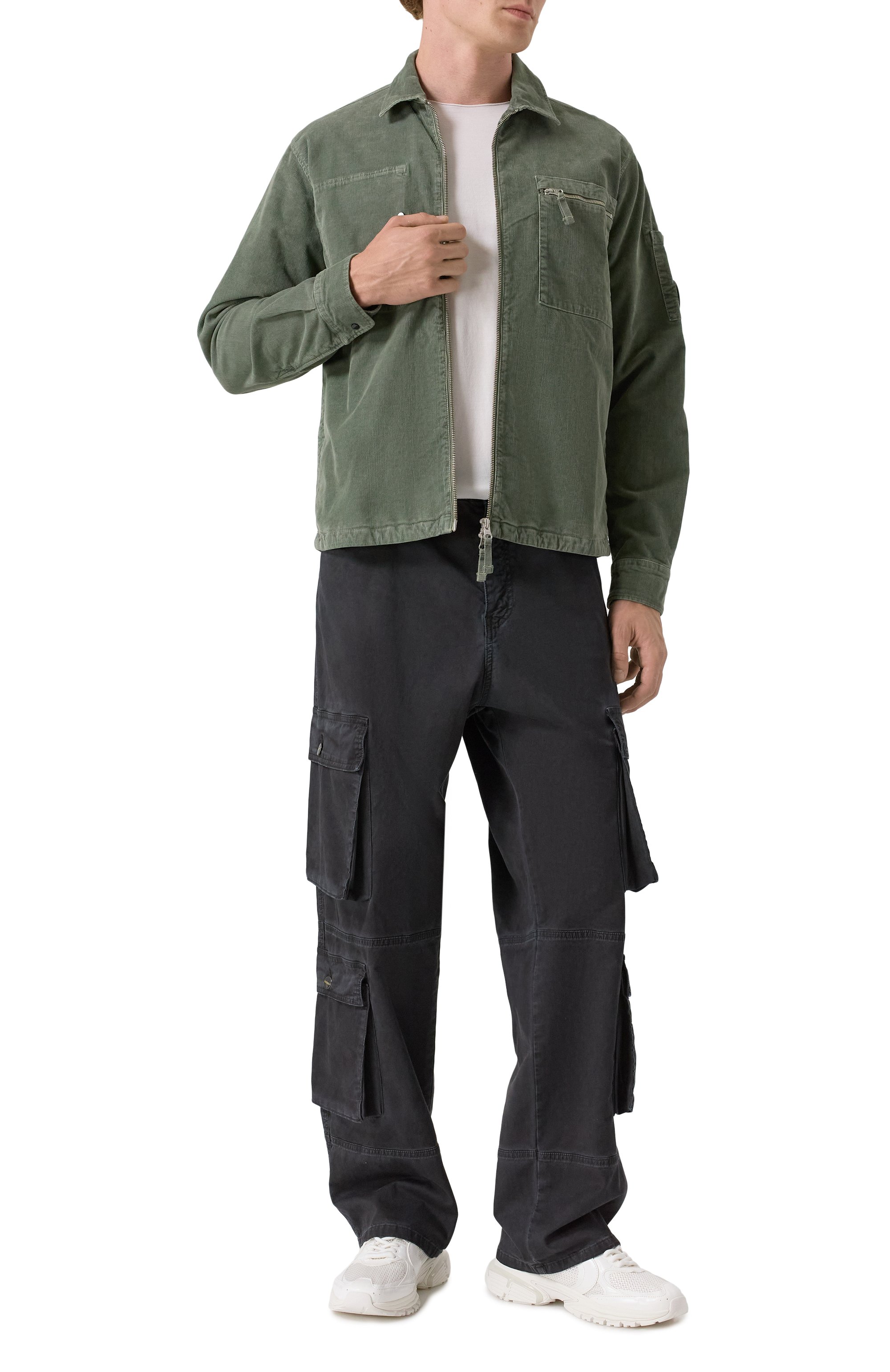 Вельветовая куртка-рубашка C.P. COMPANY, арт. 19CM0S097A0064100, фото 2