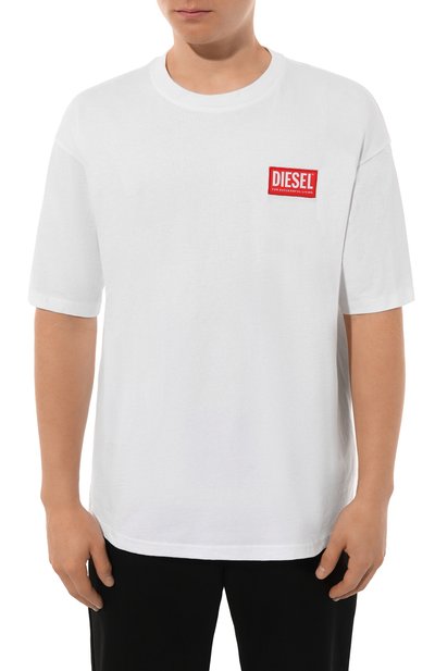 Хлопковая футболка DIESEL, арт. A14947/0NIAR, фото 3