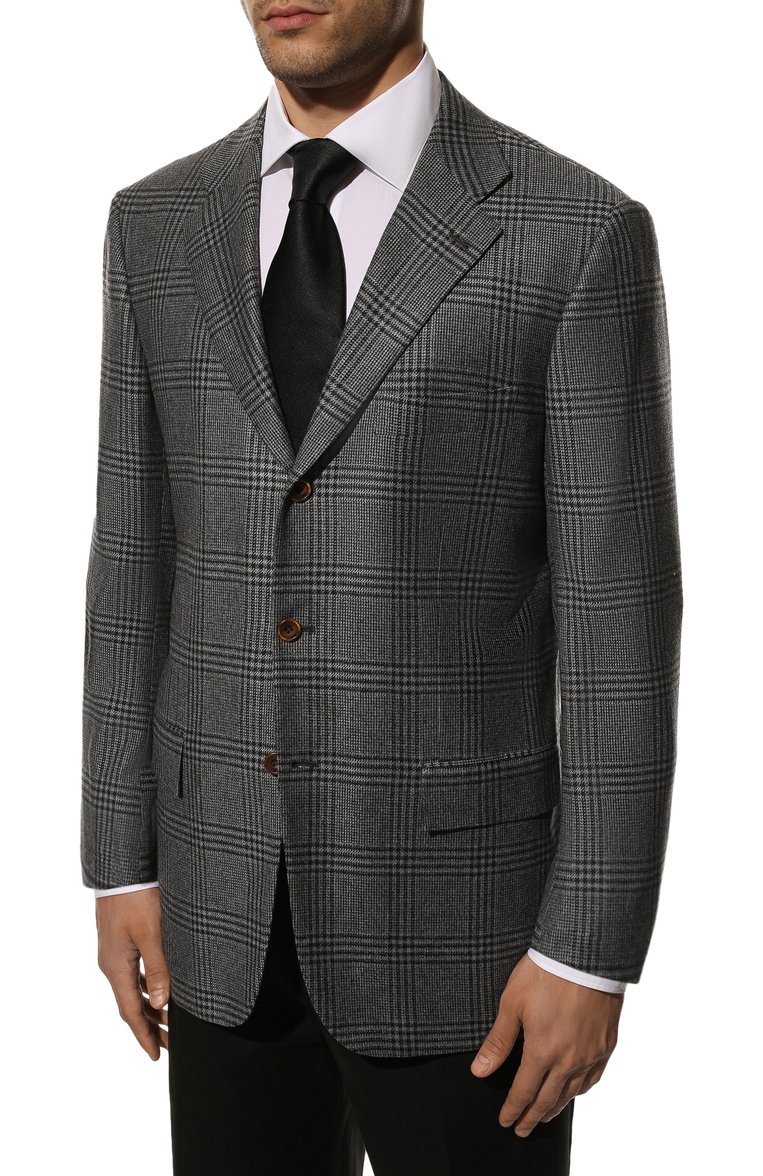 Пиджак из кашемира и шерсти KITON, арт. UG90/1G02, �фото 1