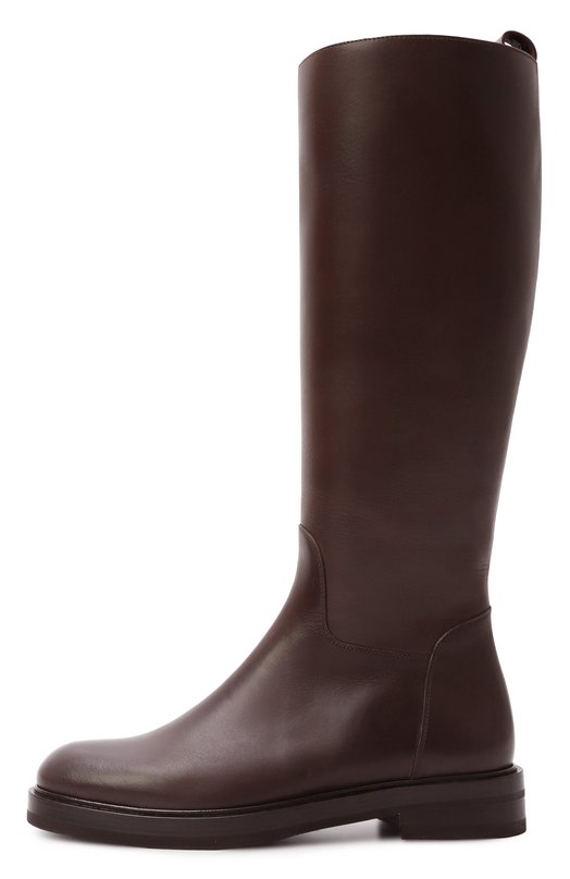 Кожаные сапоги Kiton D56806N0102410 Коричневый  D56806N0102410 Фото 4
