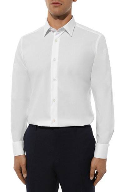 Хлопковая рубашка GIAMPAOLO, арт. 908/41264, фото 4