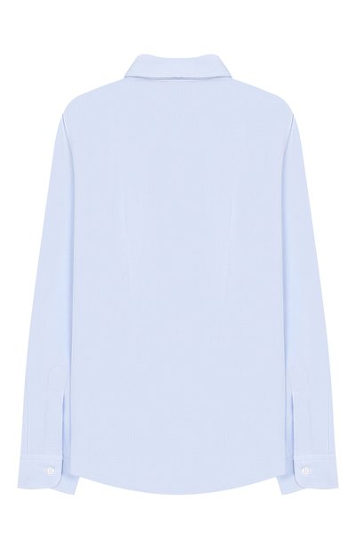 Хлопковая рубашка DAL LAGO голубого цвета по цене 9900 руб., арт. N402/7628/13-16, фото 2 Хлопковая рубашка DAL LAGO, арт. N402/7628/13-16, фото 2