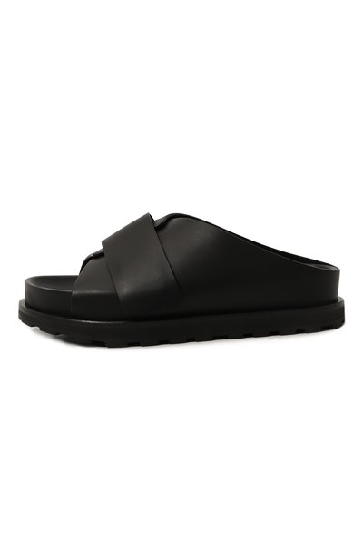 Кожаные шлепанцы JIL SANDER, арт. J50WX0003/P0503, фото 4