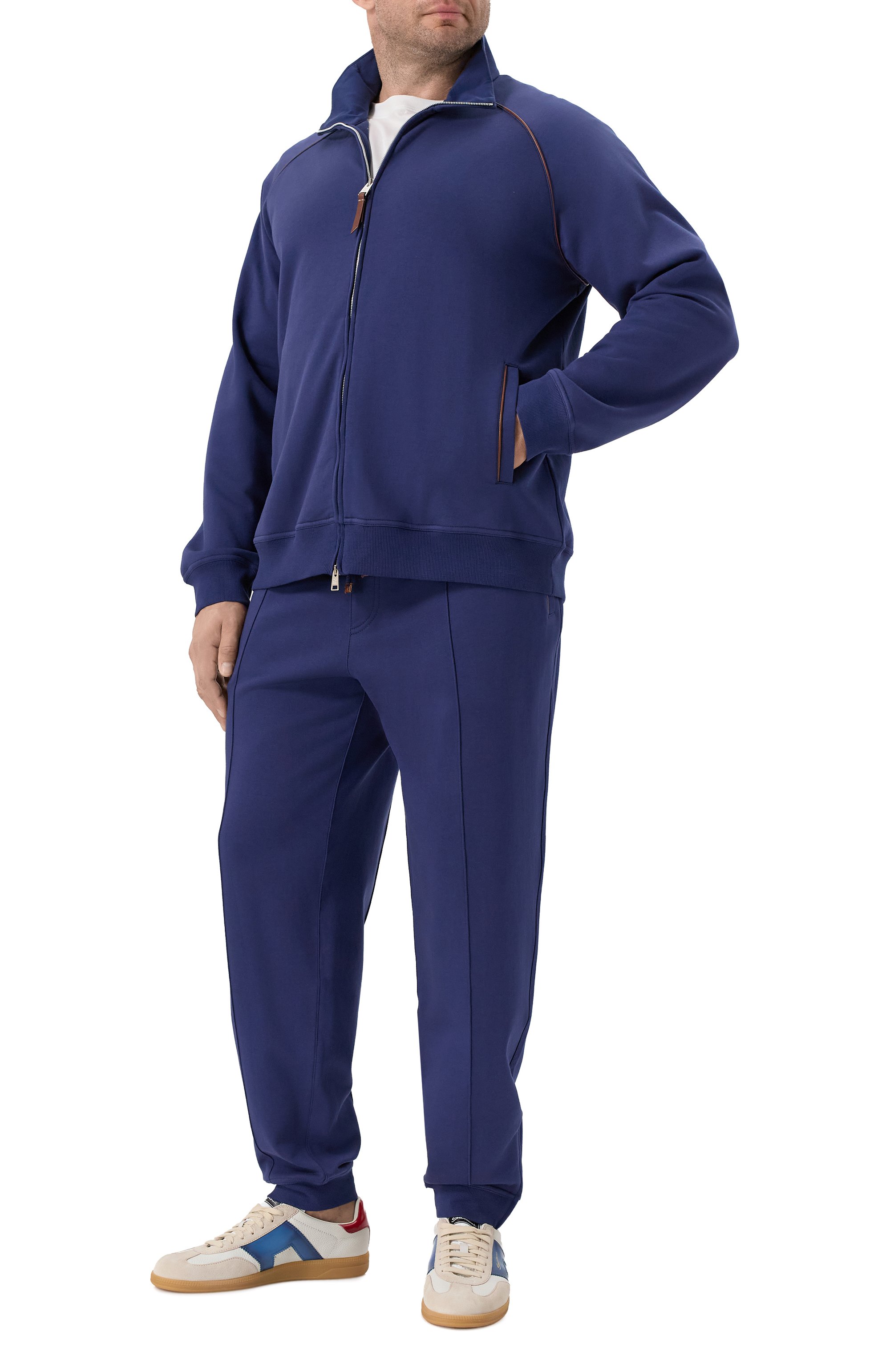 Хлопковая толстовка BRUNELLO CUCINELLI, арт. MW8639087G, фото 2