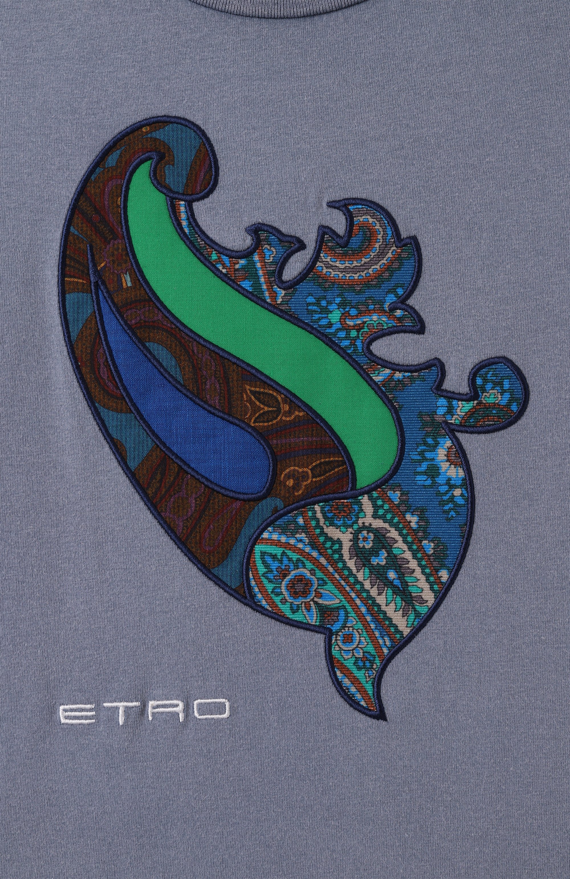 Хлопковая футболка ETRO, арт. GW8P71, фото 3