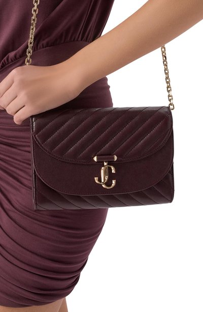 Клатч curve JIMMY CHOO, арт. AVN CURVE CLUTCH/HBU_001, фото 2