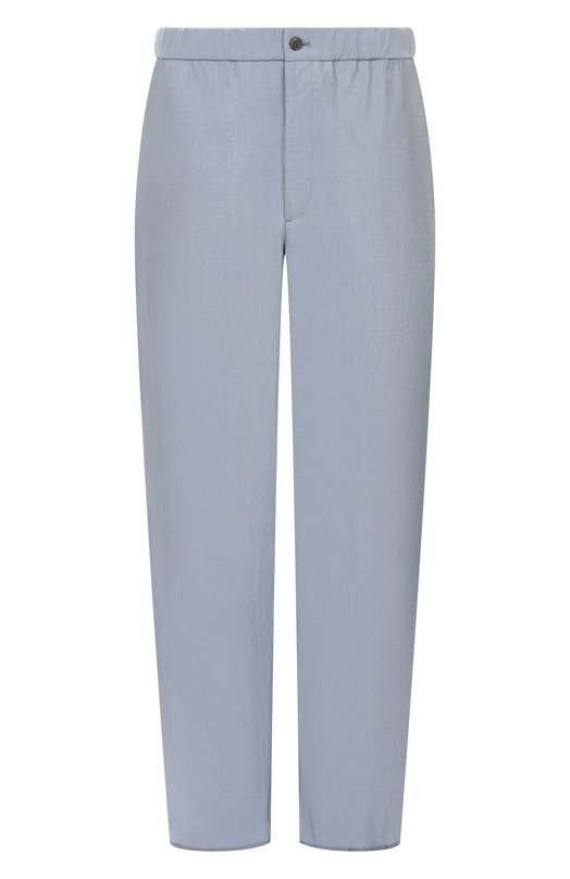 Шелковые брюки Giorgio Armani GM003240/TE10081 Голубой GM003240/TE10081