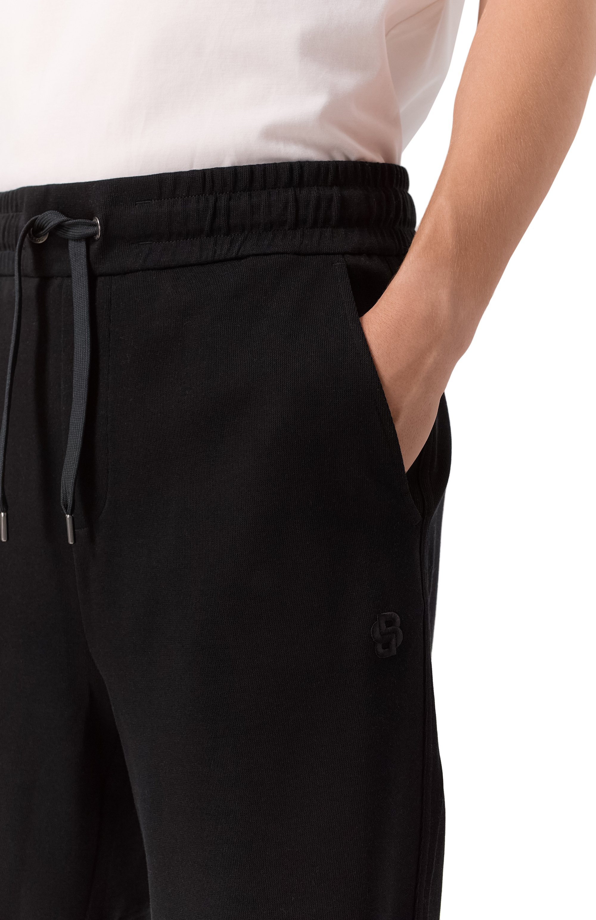 Хлопковые шорты BOSS, арт. 50544108, фото 5