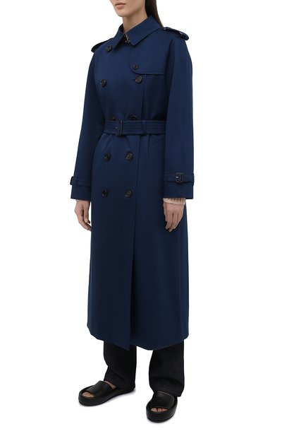 Хлопковый тренч BURBERRY, арт. 8038294, фото 3