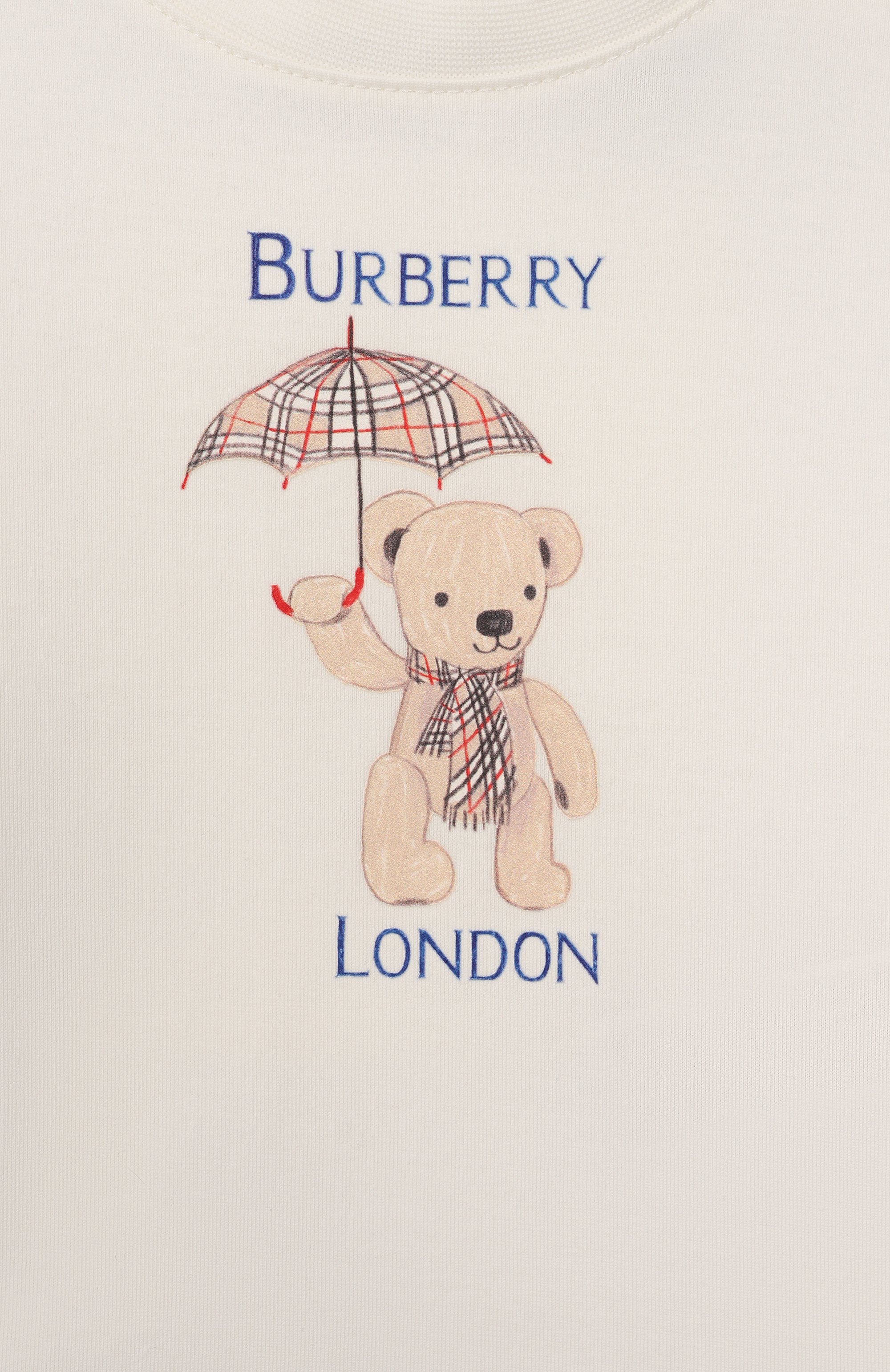 Хлопковая футболка BURBERRY, арт. 8128138, фото 3