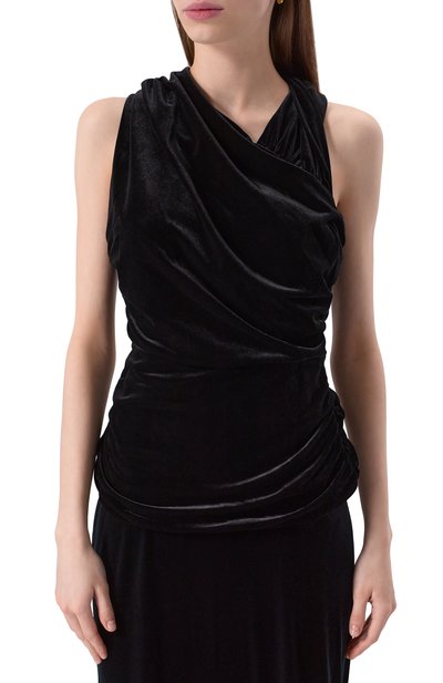 Бархатный топ GANNI, арт. T4103, фото 3