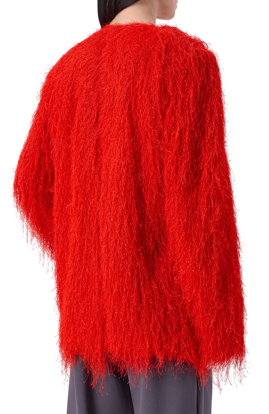 Полупальто Dries Van Noten 010263/3038 Красный  010263/3038 Фото 4