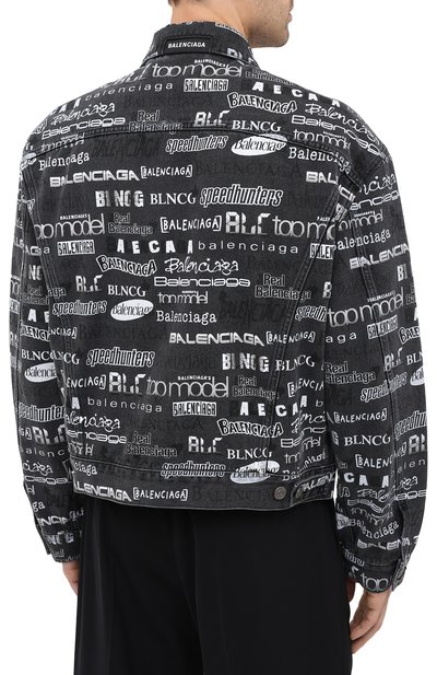 Джинсовая куртка BALENCIAGA, арт. 620731/TEW35, фото 4