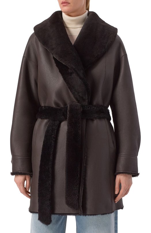 Двусторонняя дубленка из овчины Venera M. 2310FP-85VM Коричневый  2310FP-85VM Фото 3