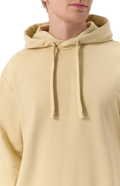 Хлопковое худи HUGO, арт. 50486478, фото 5