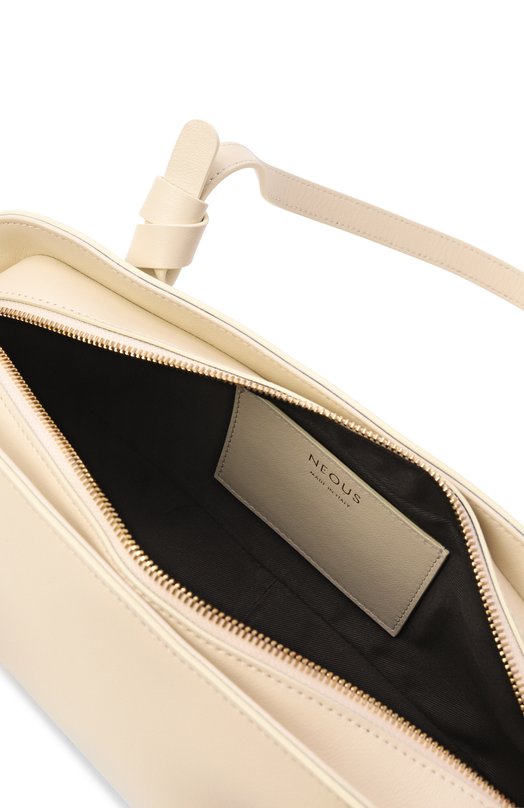 Сумка Aries East West Neous 00076/LEATHER Кремовый  00076/LEATHER Фото 5
