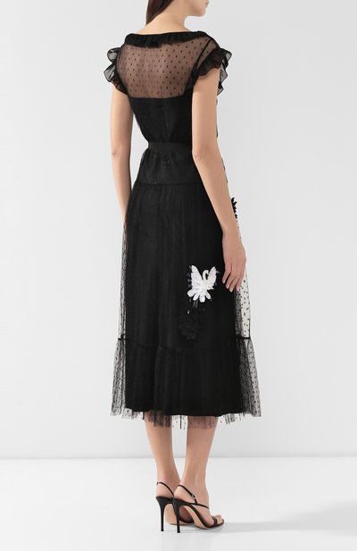 Платье-миди REDVALENTINO, арт. SR3VAF38/34R, фото 4