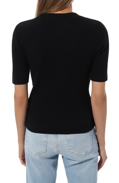 Хлопковый топ M05CH1NO JEANS, арт. 232K2/A1211/8766, фото 4