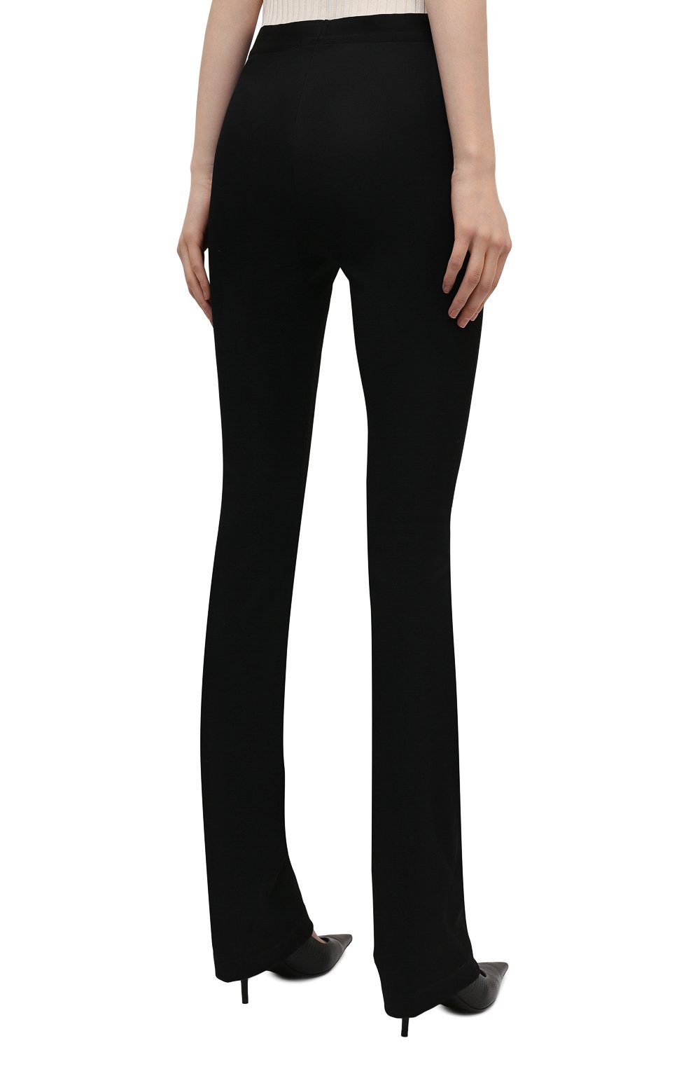 Легинсы HELMUT LANG черного цвета по цене 39800 руб., арт. J06HW203, фото 4 Легинсы HELMUT LANG, арт. J06HW203, фото 4