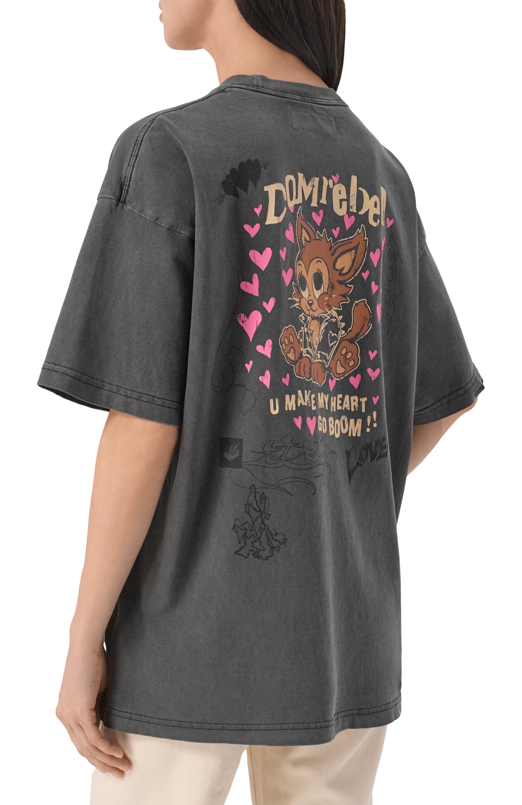 Хлопковая футболка DOMREBEL, арт. B00M/T-SHIRT, фото 4