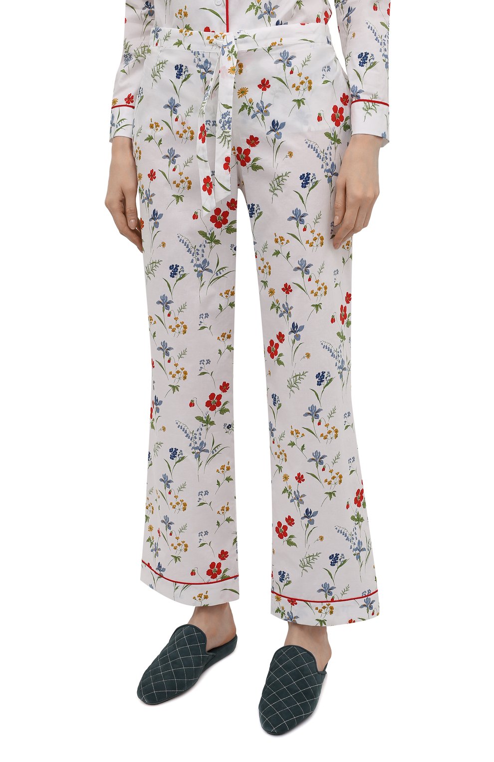 Хлопковая пижама YOLKE, арт. AW21-02C-ME-FL, фото 4