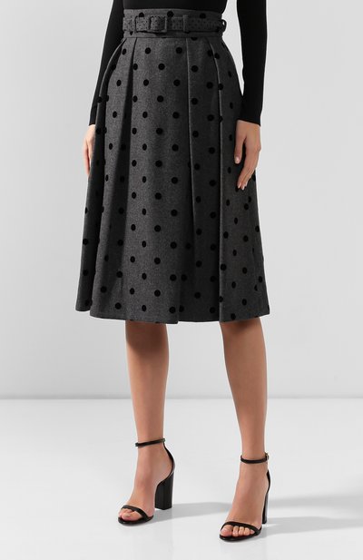 Юбка из смеси шерсти и вискозы TOMMY Х ZENDAYA, арт. WW0WW25541, фото 3