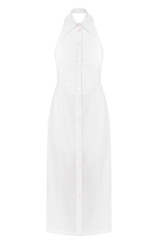 Хлопковое платье Blumarine 2A817A Белый 2A817A