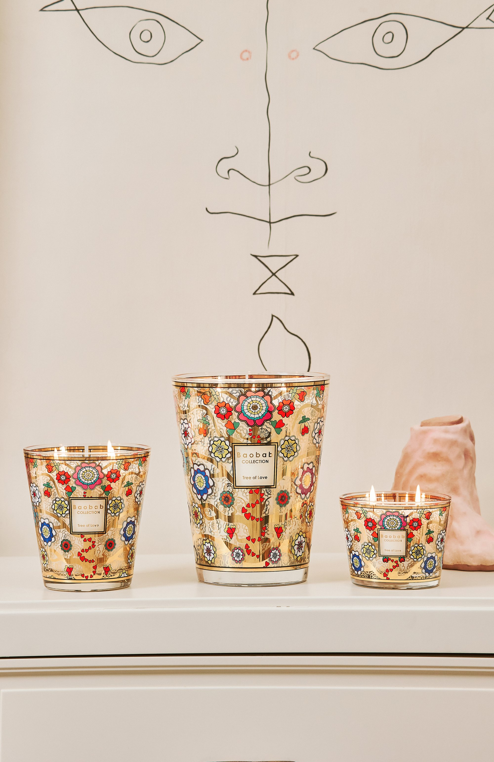 Свеча tree of love max 10 (500g) BAOBAB, арт. 5415198525382, фото 2