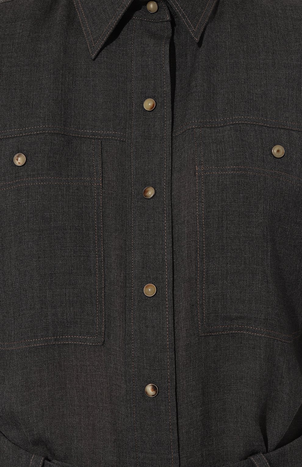 Шерстяное платье BRUNELLO CUCINELLI, арт. MP920AFH61, фото 5