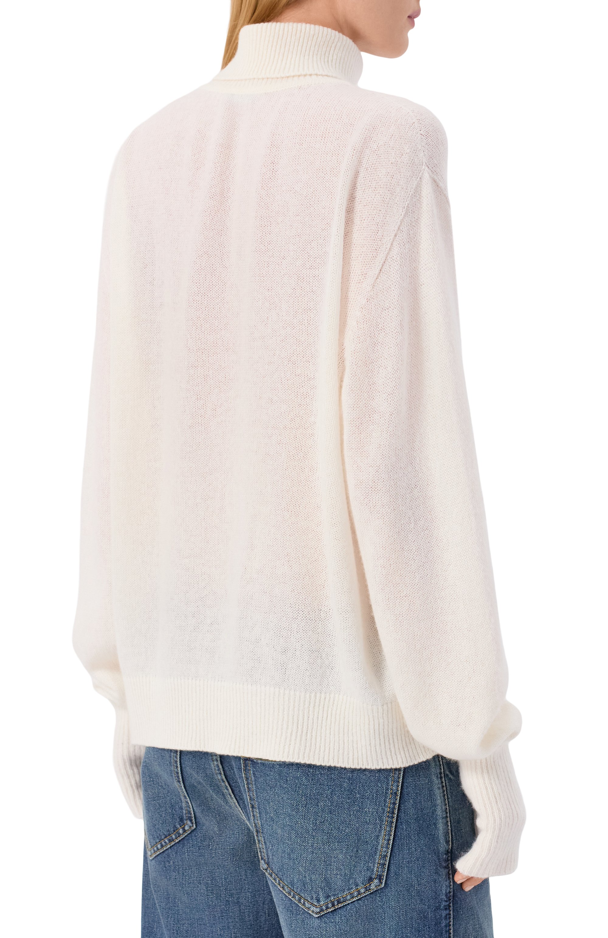 Свитер из кашемира и шелка KITON, арт. D5672330001, фото 4