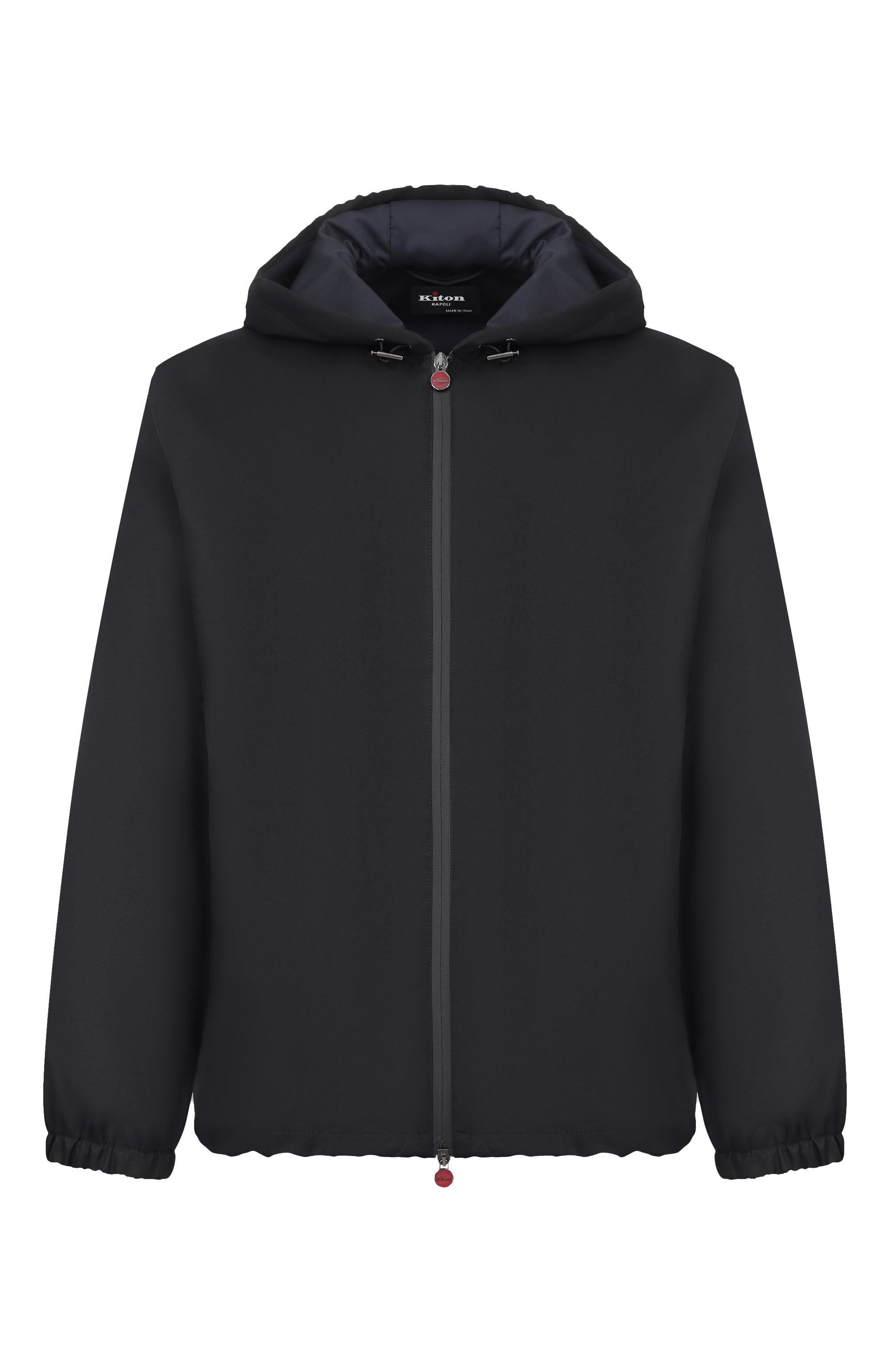 Бомбер KITON черного цвета по цене 547000 руб., арт. UW2316AV0824H, фото 1 Бомбер KITON, арт. UW2316AV0824H, фото 1