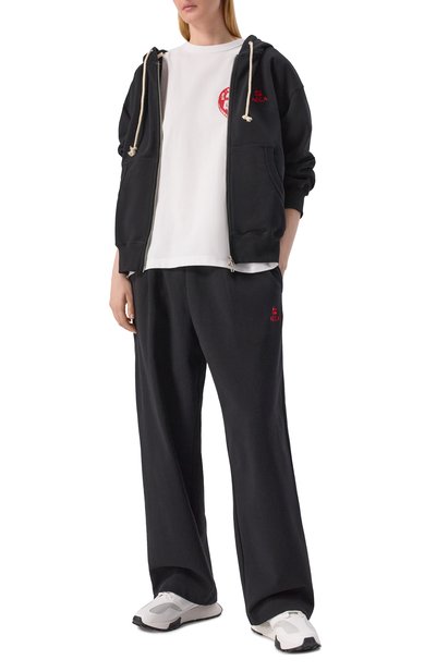 Хлопковые брюки AECA WHITE, арт. AWCMFWBDBPLSO001C0.BLACK (S), фото 2