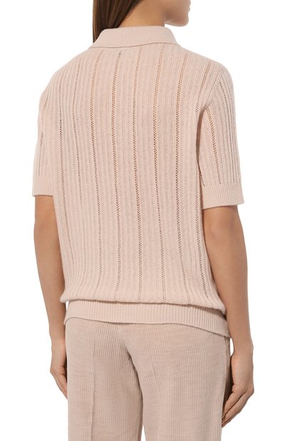 Поло из шерсти и шелка KITON, арт. D5871032954, фото 4