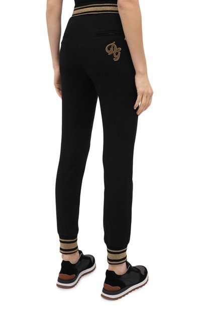 Хлопковые джоггеры DOLCE & GABBANA, арт. FTBX7Z/G7W0M, фото 4