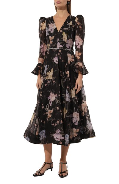 Платье изо льна и шелка ZIMMERMANN, арт. 4694DF242, фото 3